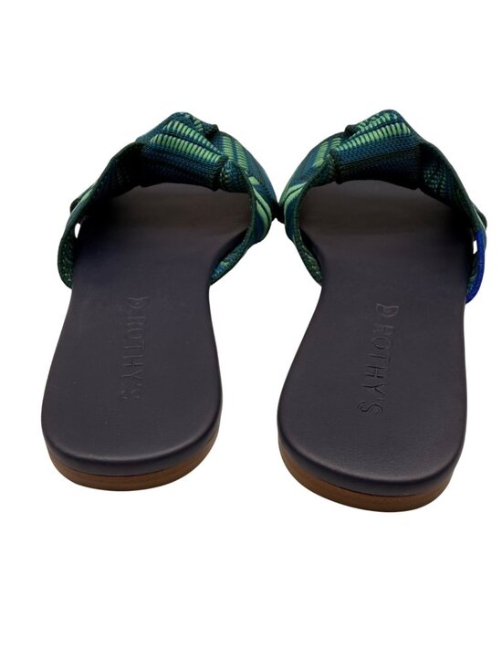 Rothy’s knotted jungle Flat Summer Vacation Beach sandals women’s Size 5 - Picture 5 of 10